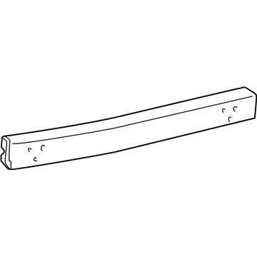 Toyota 52171-02020 Reinforcement, Rear Bumper