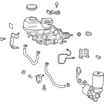 2022 Toyota Venza Brake Master Cylinder - 47050-48100