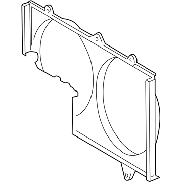 Toyota 16711-0D010 Shroud