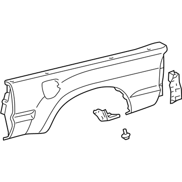 Toyota 65600-04902 Side Panel