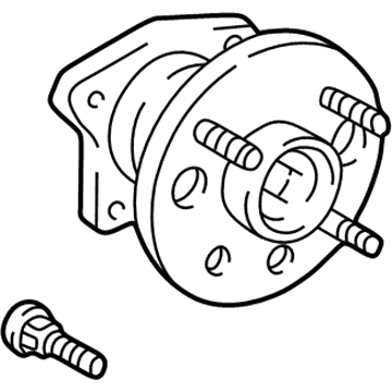 Toyota 42410-12090 Hub Assembly