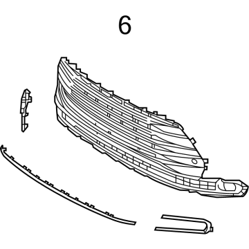 2021 Toyota Sienna Grille - 53102-08070