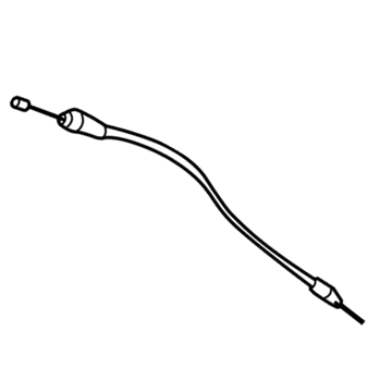 Toyota 69710-02020 Cable Assembly, Front Door