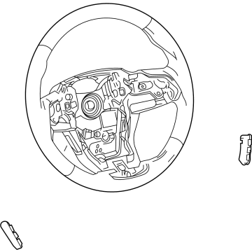 Toyota 45100-0E510-C1 Steering Wheel