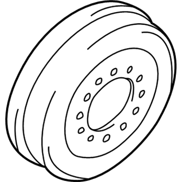 Toyota Pickup Brake Drum - 42431-35151