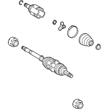 Toyota 43410-02A03 Axle Assembly