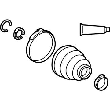 Toyota 04437-01020 Inner CV Joint Boot