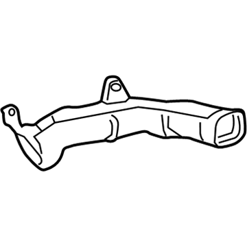 Toyota 55845-0R050 Duct, Heater To REGI