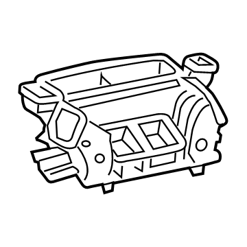 Toyota 87201-0R040 Duct Sub-Assembly, Air