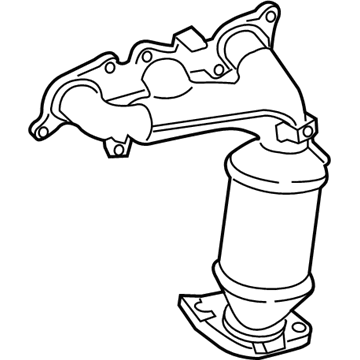 2006 Toyota Camry Catalytic Converter - 25052-20210