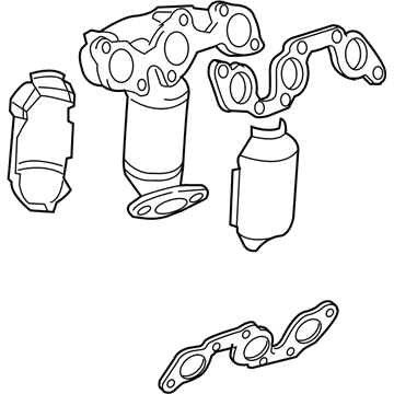 Toyota 17140-20050 Right Exhaust Manifold Sub-Assembly