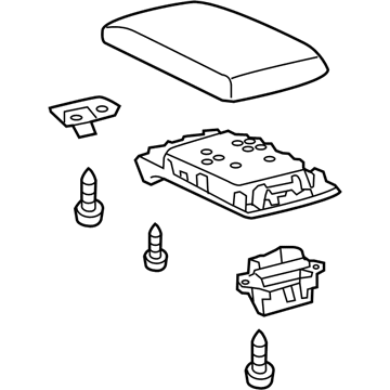 Toyota 58905-21070-B0 Door Sub-Assembly, Console Compartment