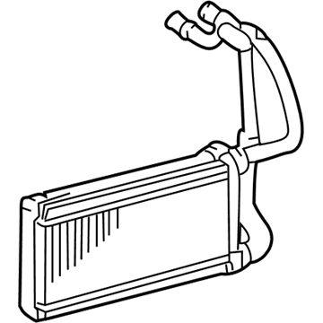 Toyota Land Cruiser Heater Core - 87107-60411