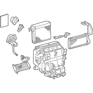 Toyota 87050-60470 Evaporator Assembly