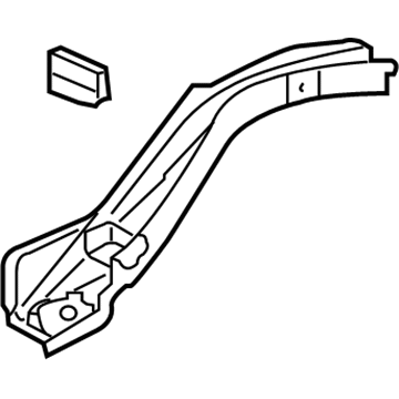 Toyota 57601-06902 Front Rail