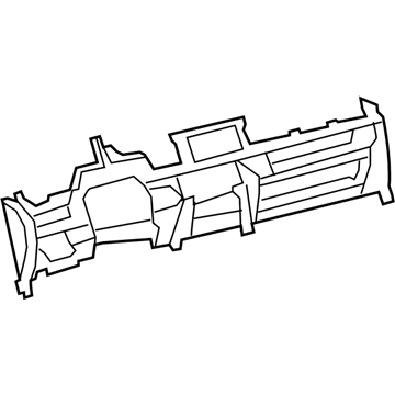 Toyota 55303-12450-B0 Panel Sub-Assy, Instrument, Lower