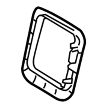 Toyota 72831-06030 Compartment Retainer Plate