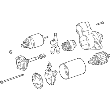 Toyota C-HR Starter Motor - 28100-0T350