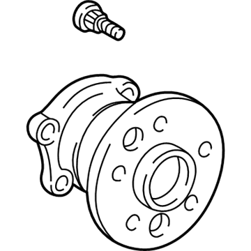 Toyota 42460-48011 Hub & Bearing Assembly