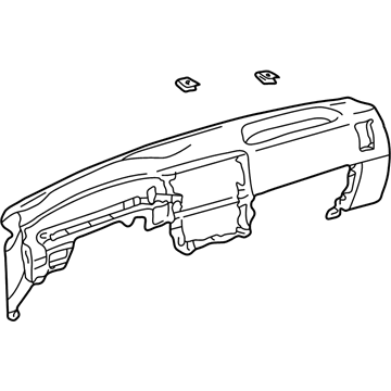 Toyota 55301-04030-E0 Panel Sub-Assy, Instrument