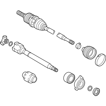 2024 Toyota Grand Highlander Axle Shaft - 43410-0E520