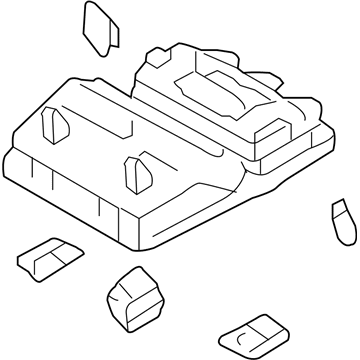 Toyota 63650-AA060-A0 Overhead Console