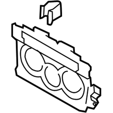 Toyota SU003-06608 Trim Bezel, Center