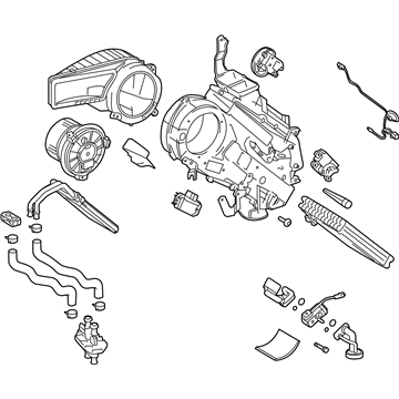 Toyota 87030-0C060 Blower Assembly, Air Con