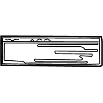 Toyota 41991-60082 Label, Differential