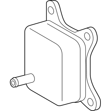 2023 Toyota GR Corolla Oil Cooler - 15710-18020