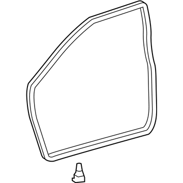 Toyota 67861-06090 Surround Weatherstrip