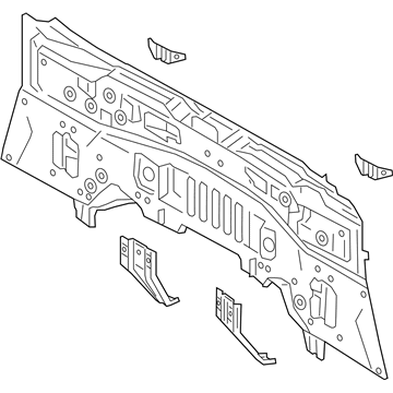 Toyota 58307-12C50 Rear Body Panel