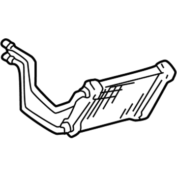 Toyota 87107-06040 Heater Core