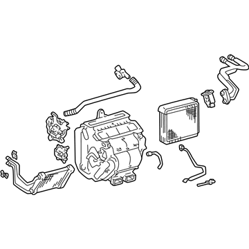 Toyota 87050-06222 A/C & Heater Assembly