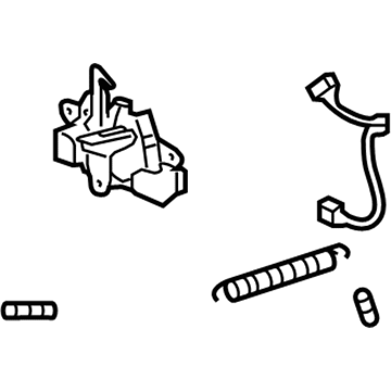 Toyota 53510-0T022 Latch Assembly