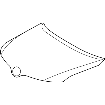 Toyota 53301-0T020 Hood