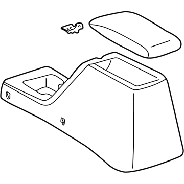 1999 Toyota Tacoma Center Console Base - 58901-35130-B1