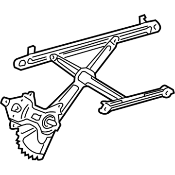 Toyota 69802-08020 Window Regulator