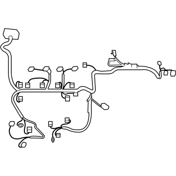 Toyota 82121-52B10 Engine Harness