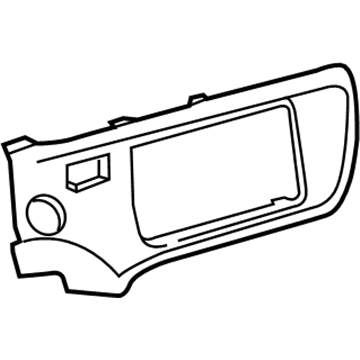 Toyota 55405-52C60-C0 Lower Panel