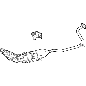 Toyota 17410-37553 Exhaust Pipe