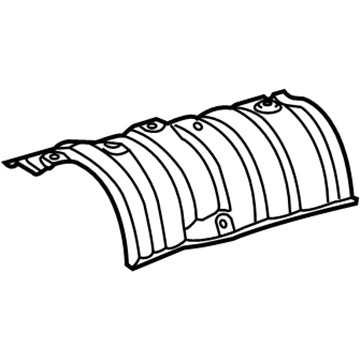 Toyota 58327-47020 Heat Shield