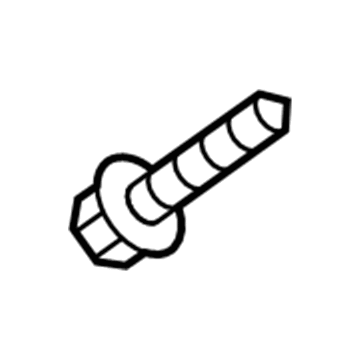 Toyota 90159-A0006 Bumper Cover Screw