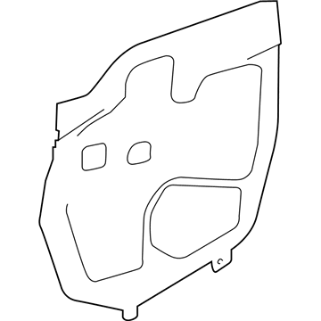 Toyota 67831-0E060 Water Shield