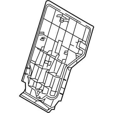 Toyota 71702-F4010 Board Sub-Assembly, Rear Seat