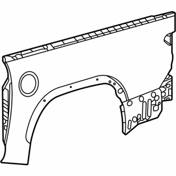 Toyota 65600-0C230 PANEL ASSY, RR BODY