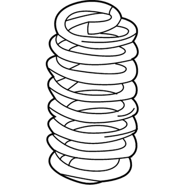 Toyota 48231-12K70 Coil Spring, Rear