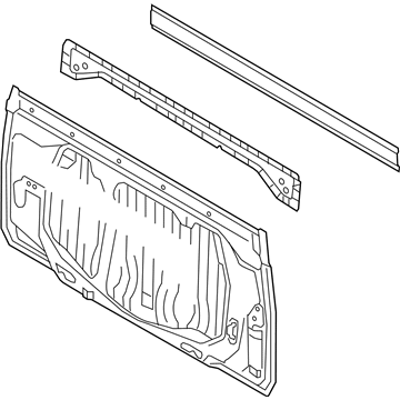 Toyota 64101-0C103 Back Panel