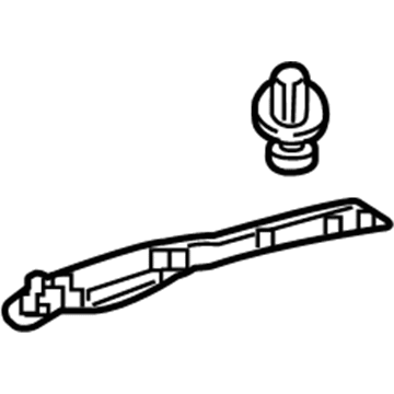 Toyota 62471-04020-C0 GARNISH, Roof Side