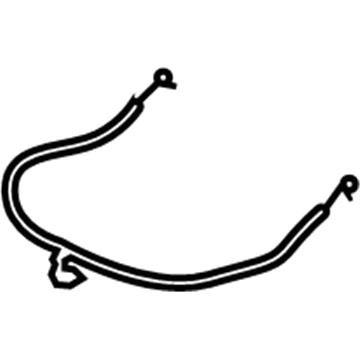 Toyota 72580-60010 Cable Assy, Reclining Adjusting, LH